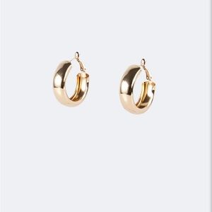 Edikted lux wide hoop earring